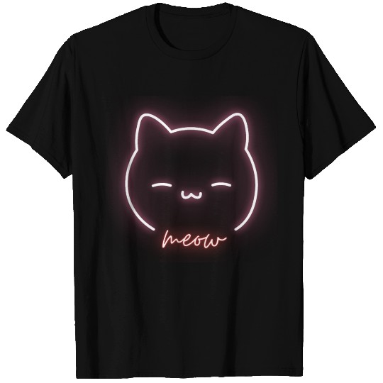 Modern Neon Kat T Shirts