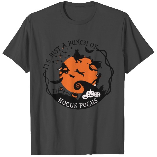 Vintage Halloween Black Cat It's Just A Bunch T Shirts