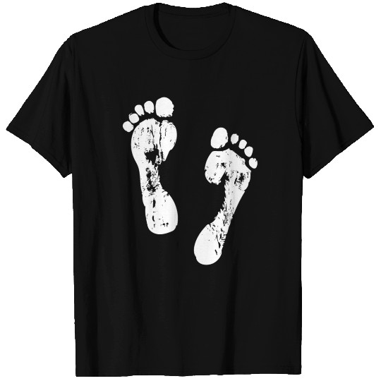 Footprints In The Sand T Shirts