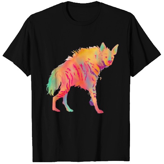 Wild angry hyena T Shirts