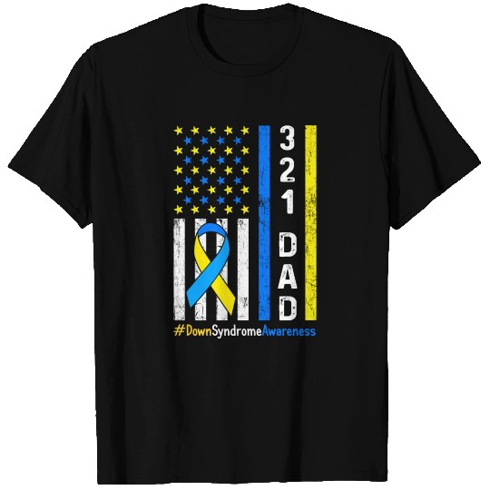 321 Dad Down Syndrome Awareness T Shirts