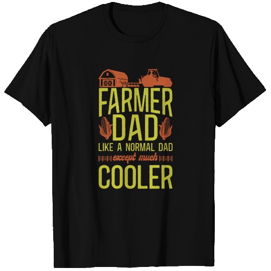Farming Farmer Dad Father Tractor T Shirts