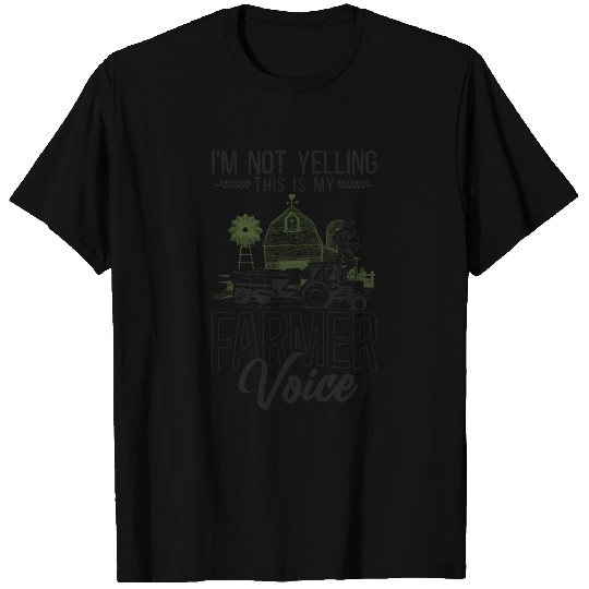 Farming Farmer Tractor Vintage I'm T Shirts