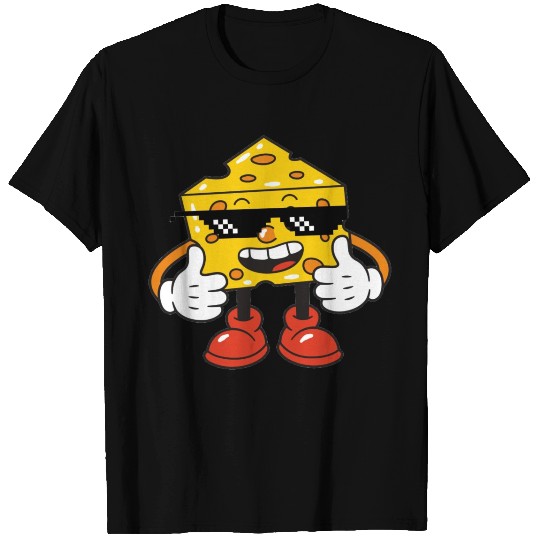 thug life cheese T Shirts