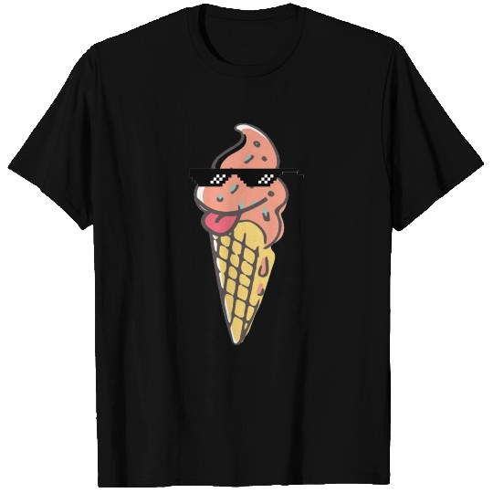 Thug life ice cream cono T Shirts