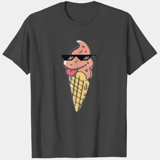Thug life ice cream cono T Shirts