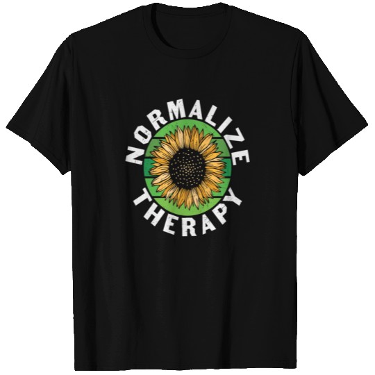 Normalize Therapy Mental Health Matters T Shirts