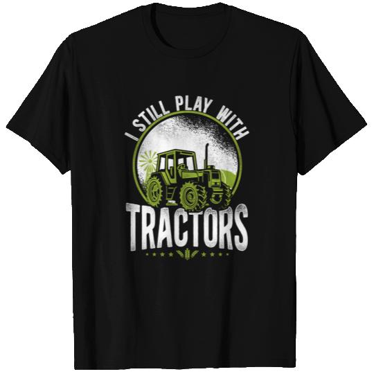 Farming Farmer Tractor Vintage I T Shirts