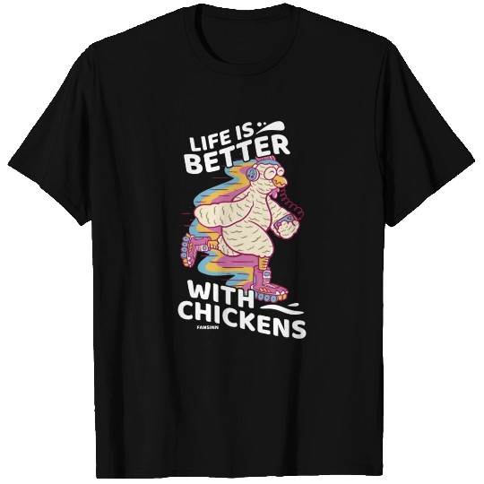 Chicken farm Poultry Hahn Chicken Gift T Shirts