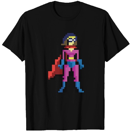 Superhero -Pixel Art -Anna T Shirts