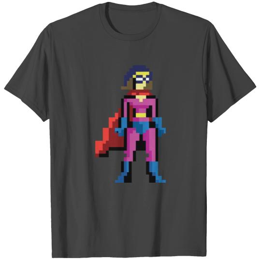 Superhero -Pixel Art -Anna T Shirts