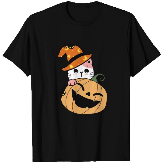 Funny Cat Face With Funky T Shirts