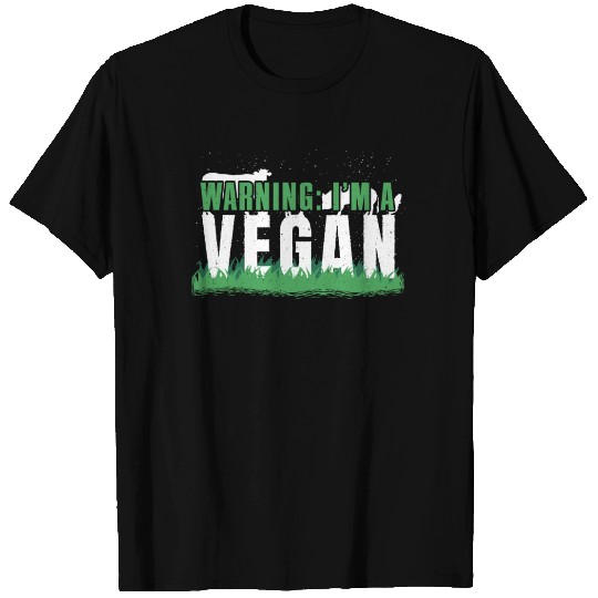 Farm Animals Vegetable Vegetarian Warning Vegan T Shirts