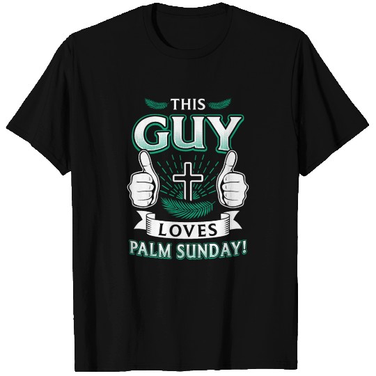 This Guy Loves Palm Sunday Easter Faith Savior T Shirts