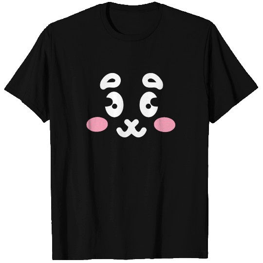 Smiling Happy Cat Face T Shirts