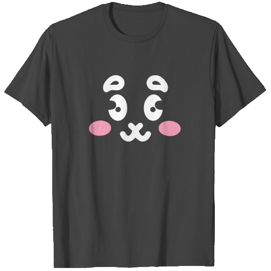 Smiling Happy Cat Face T Shirts