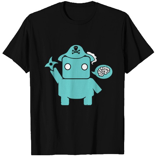 Ninja Pirate Robot Zombie T Shirts