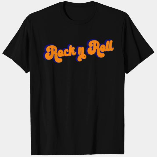 Rock and Roll Design Retro T Shirts