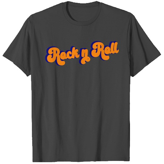 Rock and Roll Design Retro T Shirts