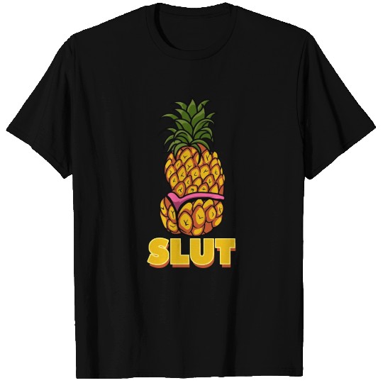 Bikini Pineapple Slut T Shirts