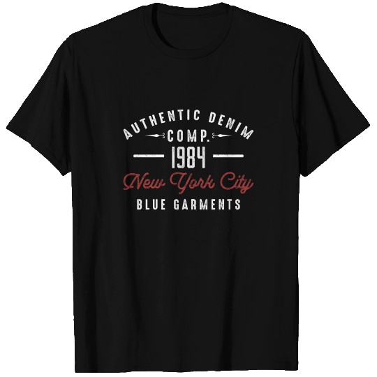 New York City Born In 1984 Vintage Birthday T Shirts