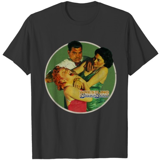 Vintage Ladies Wrestling T Shirts