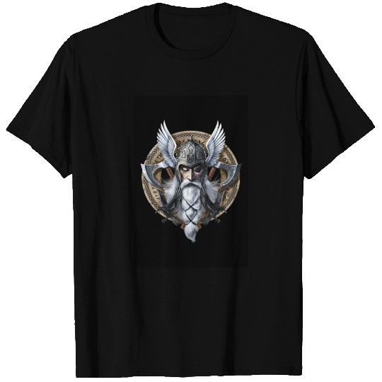 Viking Warrior God Odin T Shirts
