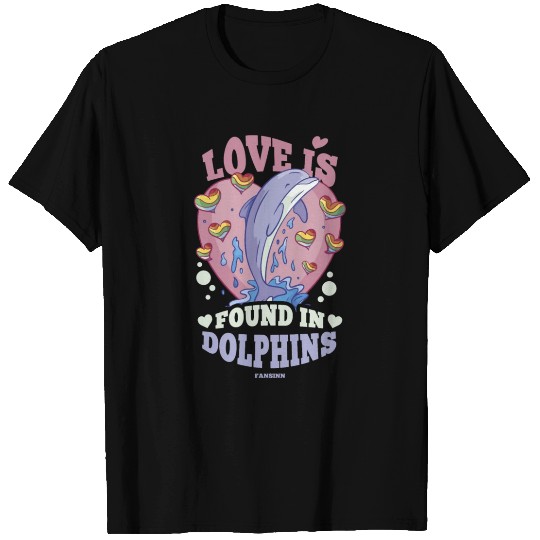 Dolphin dolphin school Mammal Sea Delfinarium T Shirts