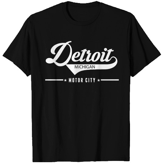 Detroit Michigan Motor City T Shirts