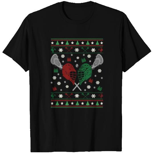 Lacrosse Christmas T Shirts