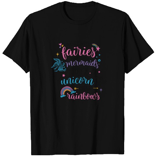 Dance With Fairies Swim With Mermaids Pitl Cith T Shirts