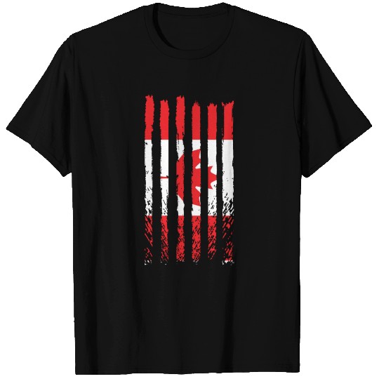 Viva Canada flag love proud canadian people design T Shirts
