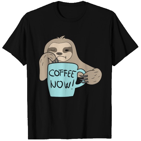 Sloth Stack cofee now ! T Shirts