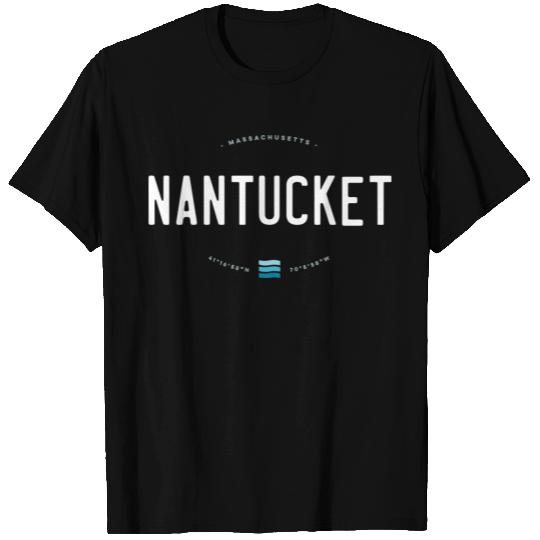 Nantucket Beach Waves T Shirts