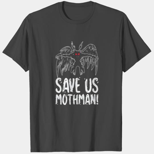 Halloween Mothman Mythical Line Art Beast Monster T Shirts