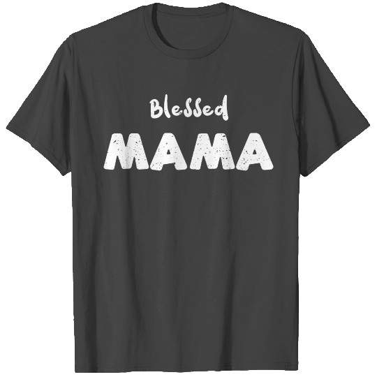 Blessed Mama - Cheetah T Shirts