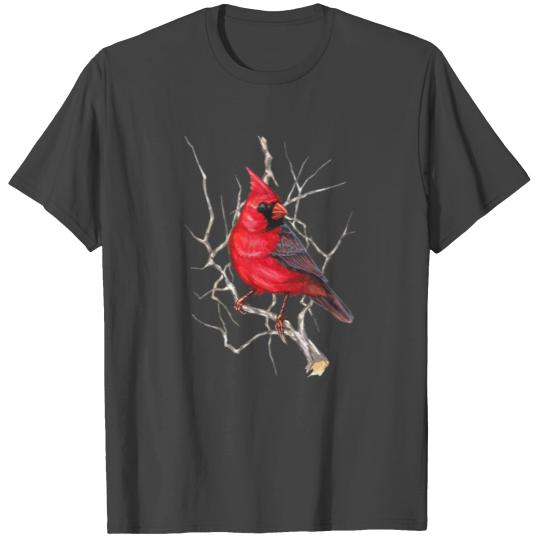 Funny Northern Bird Red Cardinal Animals Wildlife T Shirts