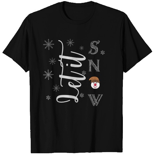 Let it snow T Shirts
