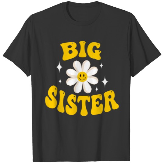 Retro Big Sister T Shirts