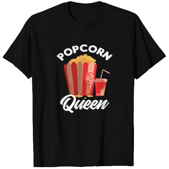 Film Popcorn Lover T Shirts