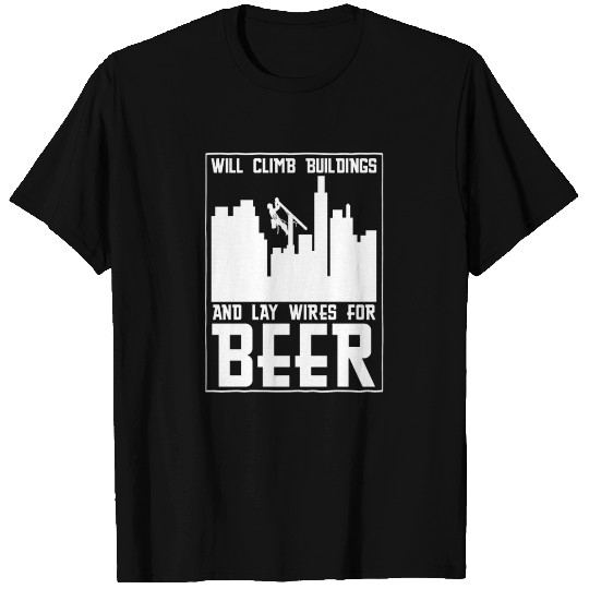 Electrician Construction Electrician T Shirts