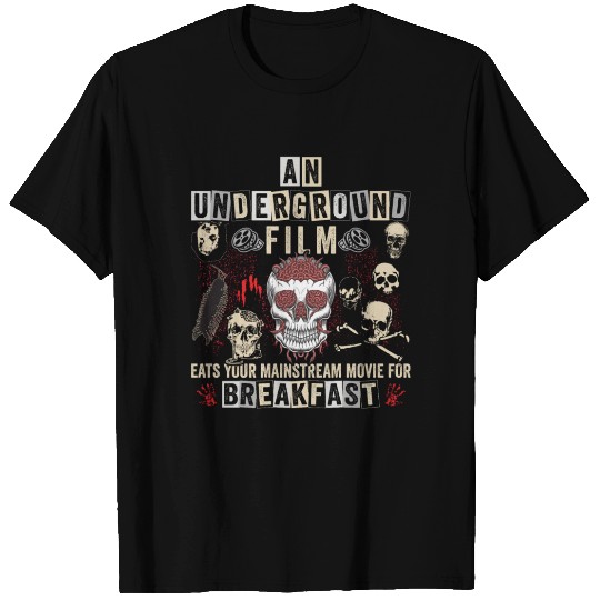 Independent Underground Film Halloween Horror T Shirts