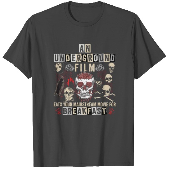 Independent Underground Film Halloween Horror T Shirts