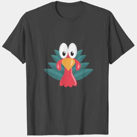 Thanksgiving Turkey Face Matching Family Costume T Shirts
