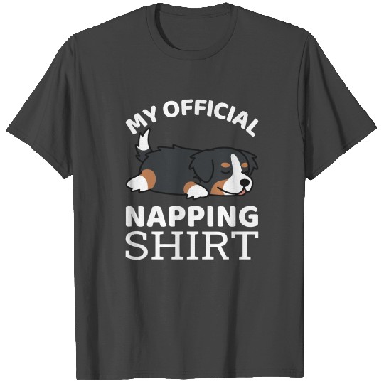 Official Napping Bernese Mountain Dog T Shirts