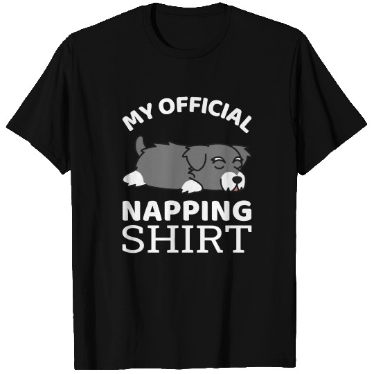 Official Napping Schnauzer T Shirts