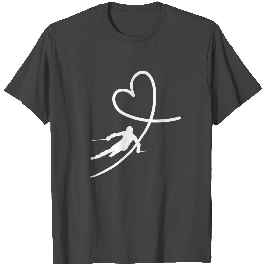 love skiing ski T Shirts