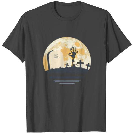BOB Grave Tombstone Halloween Zombie Spooky T Shirts
