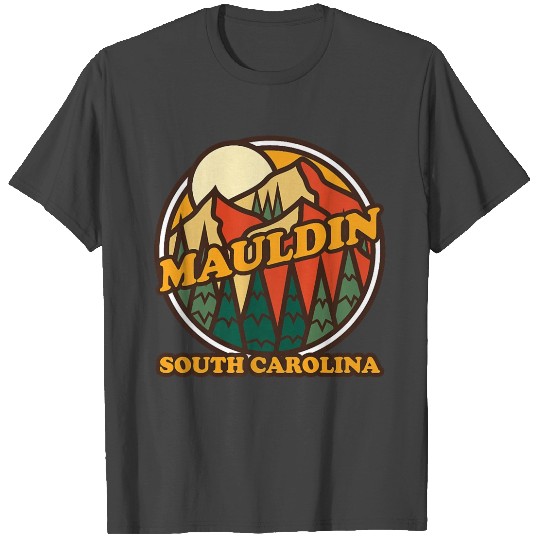 Vintage Mauldin South Carolina Mountain Hiking Sou T Shirts