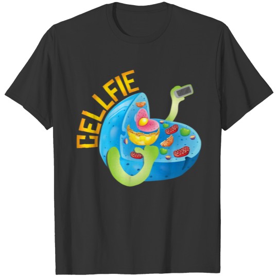Science Teacher Cellfie funny biology nature T Shirts